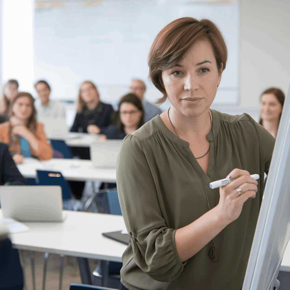 Aula di formazione professionale a Roma